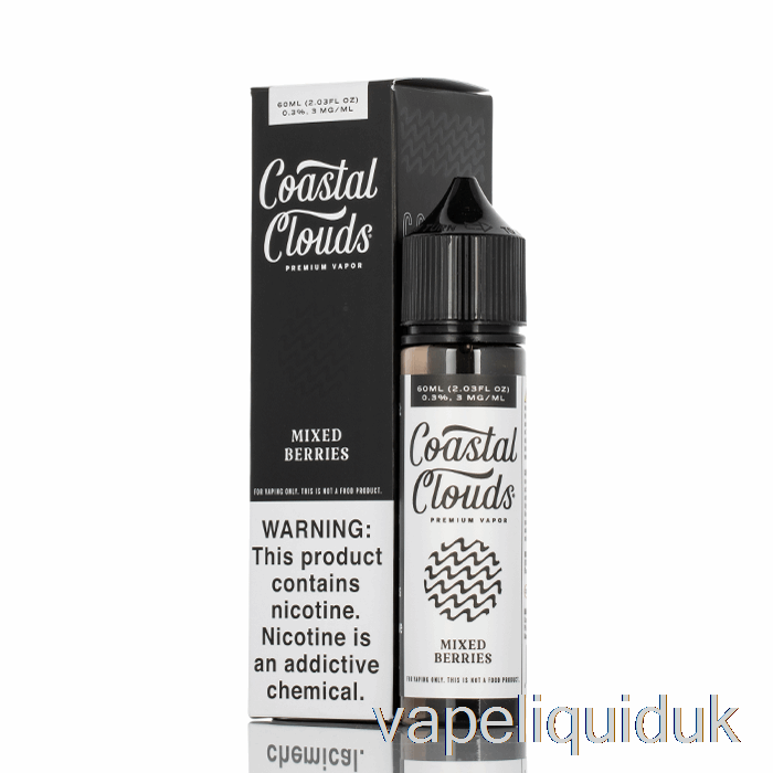 Mixed Berries - Coastal Clouds Co. - 60mL 3mg Vape Juice